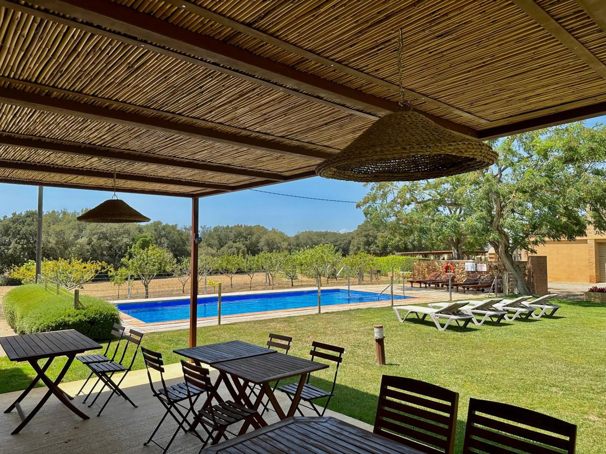 Masia Rural Can Poch Pals Exterior foto